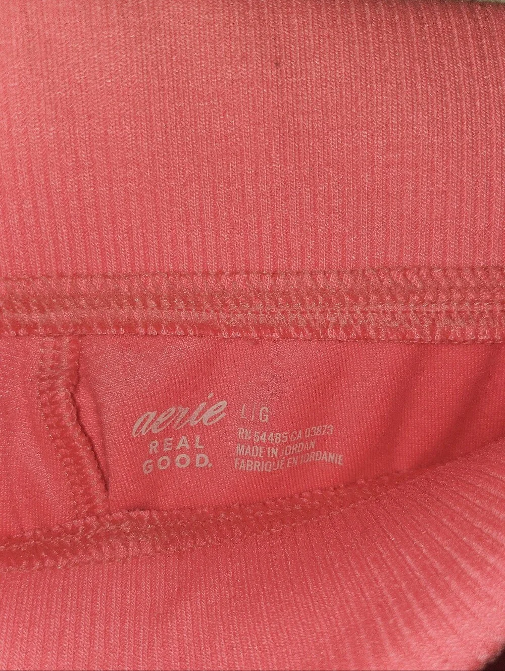 Aerie‎ Dreamy Velour Pants Size Large Bright Hot Pink